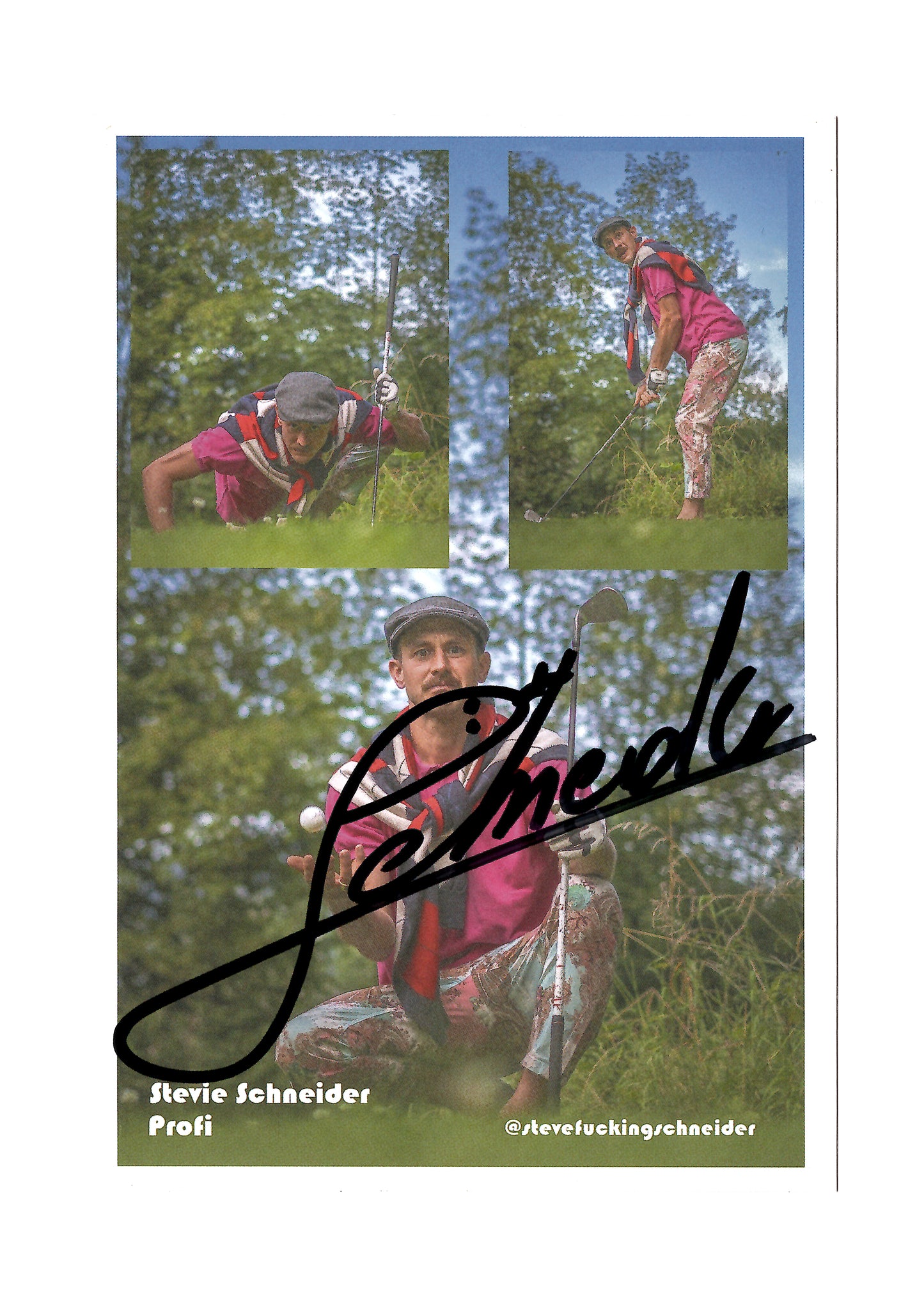 Profi Autogramm-Karte